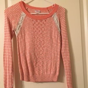 Pink Girls Sweater